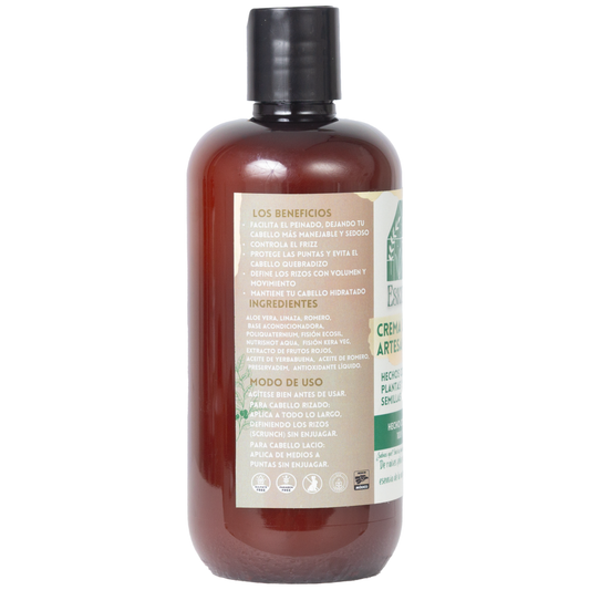 Crema de peinar natural sin químicos Eskie Fresh vista frontal